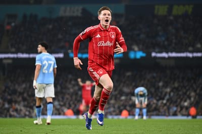 Manchester City pay a record fee for a Forest midfielder and the angle is Marmoush